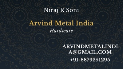 ARVIND METAL INDIA