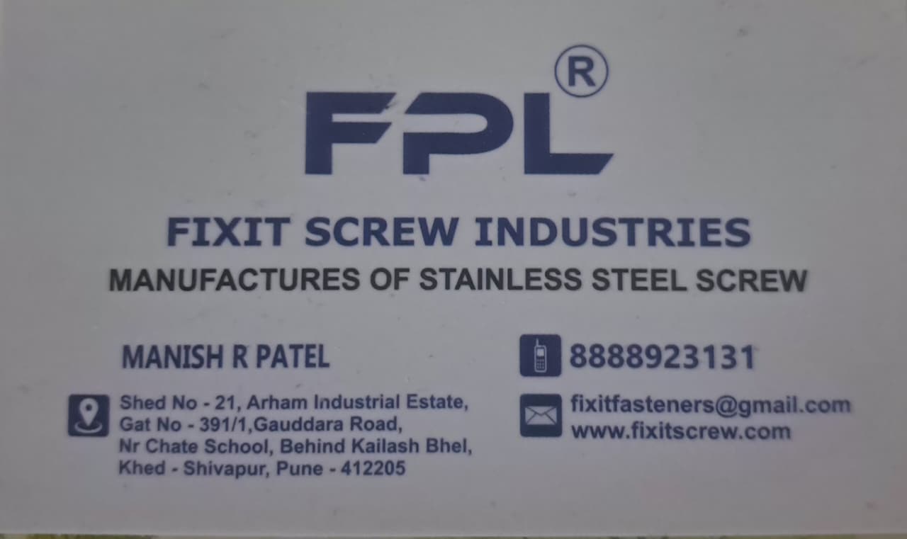 Fixit Screw Industries
